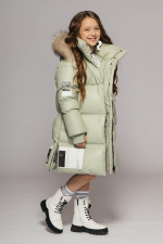 Пальто для девочки GnK З-961 превью фото