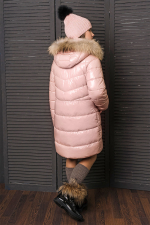 Пальто для девочки GnK ЗС-822 превью фото