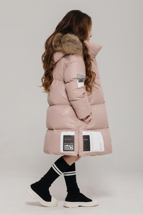 Пальто для девочки GnK З-961 фото
